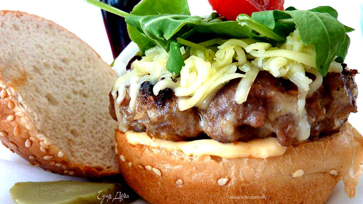 Юго-западный Бургер из индюшки 