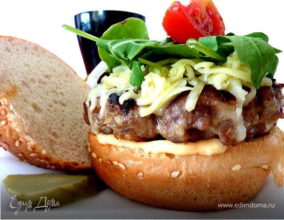 Юго-западный Бургер из индюшки 