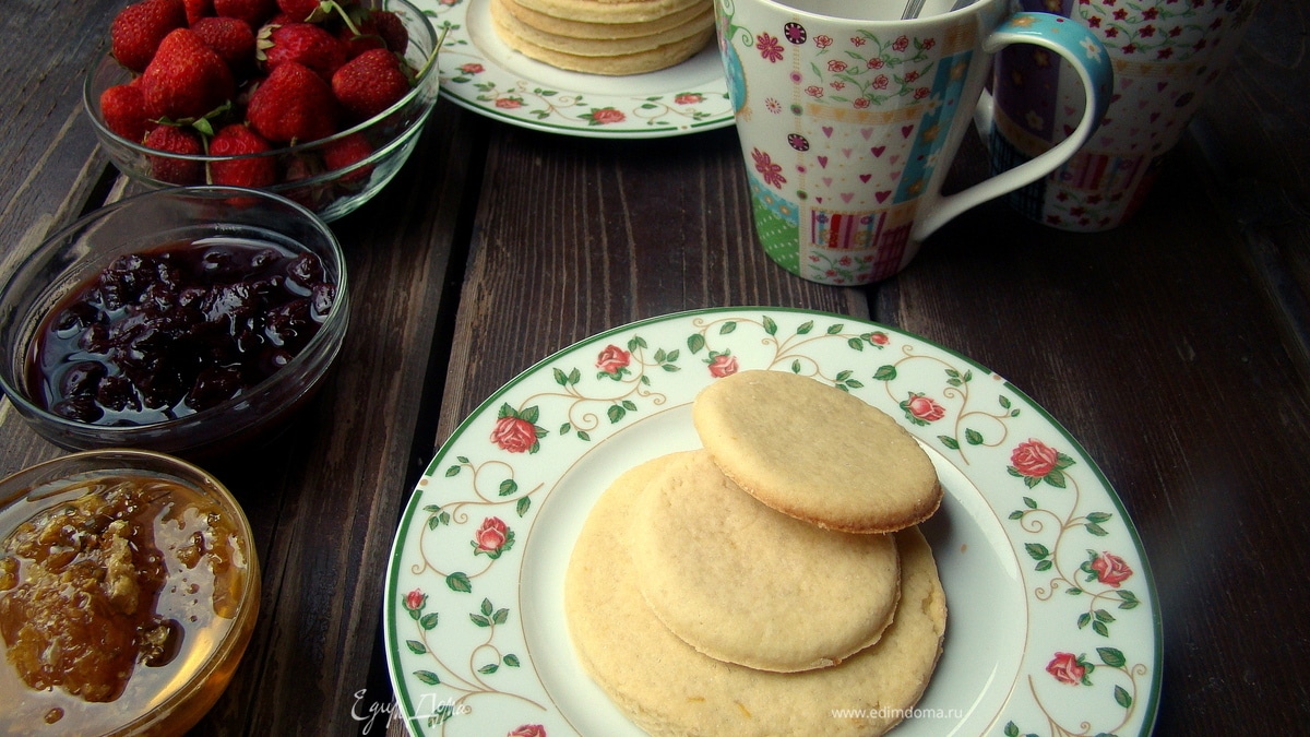 Лимонное печенье