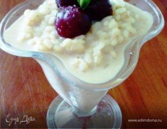 РИСОВАЯ КАША НА ТОПЛЕНОМ МОЛОКЕ