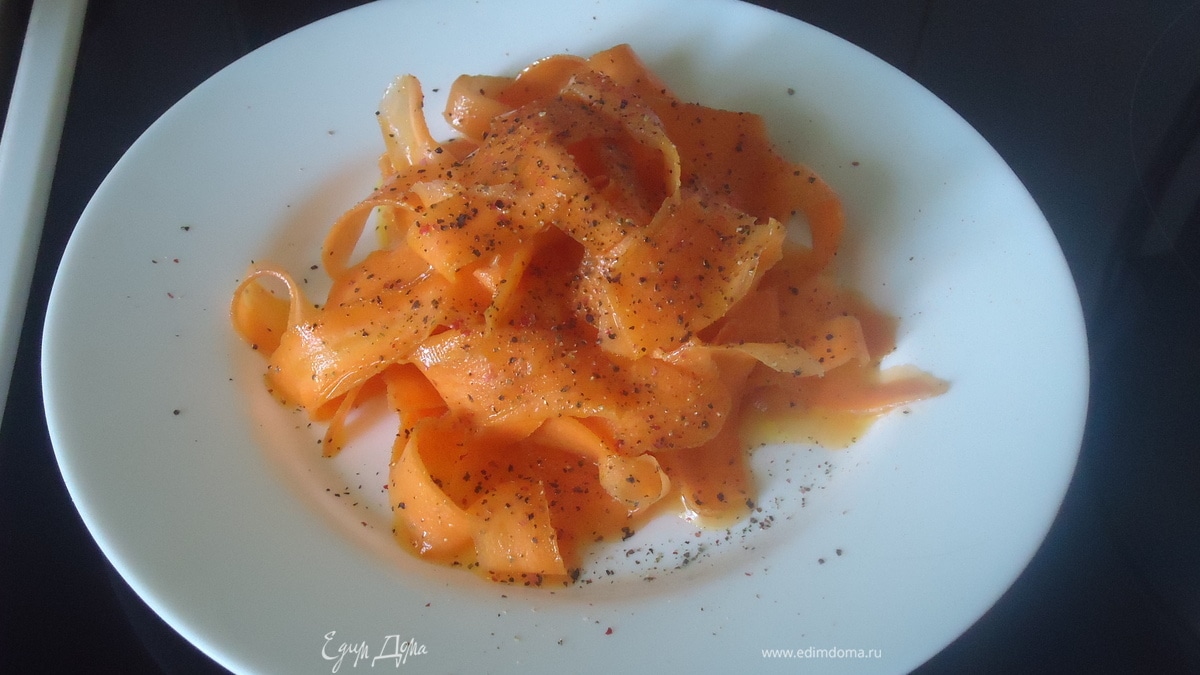 Легкий морковный салат 
