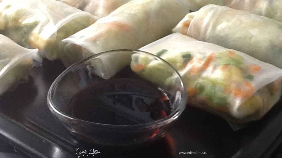 Овощные спринг-роллы