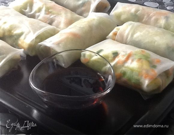 Овощные спринг-роллы
