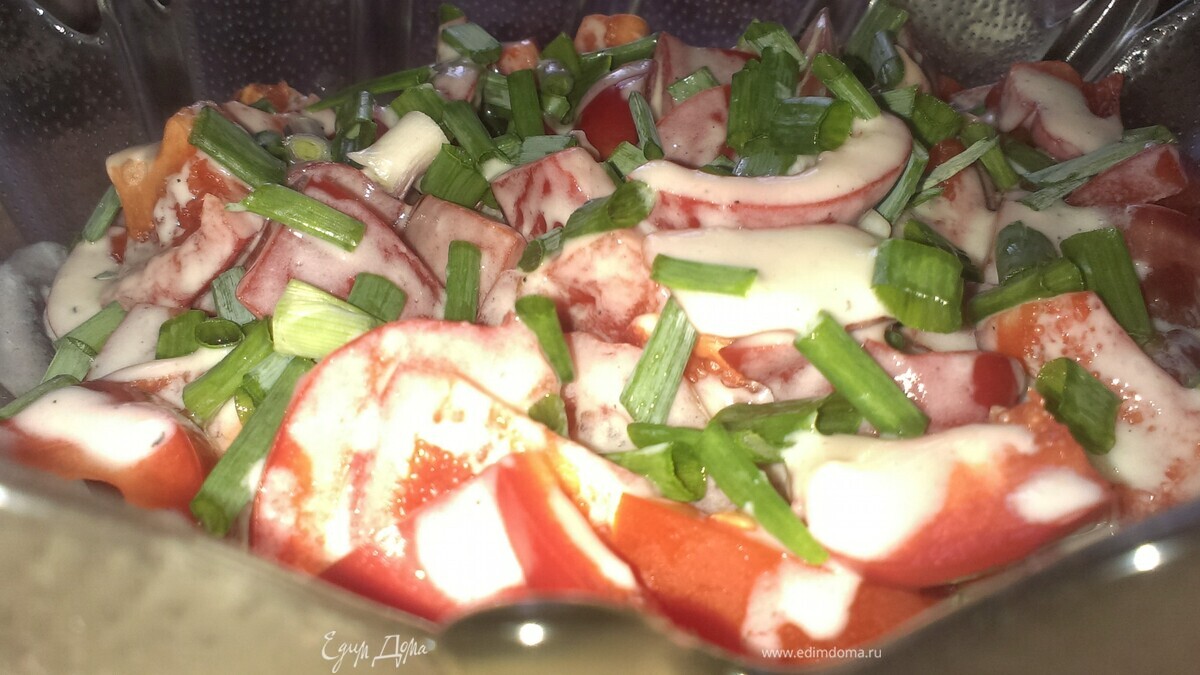 Летний салат-крем (Summer salad cream)