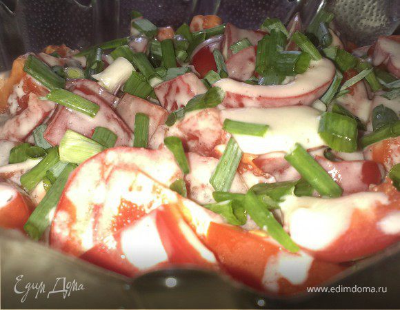 Летний салат-крем (Summer salad cream)