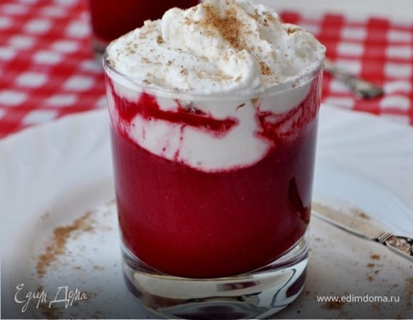 Свекольный суп "Капучино"