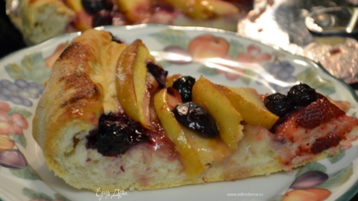 Фруктовая пицца  ("Школьная ссобойка")