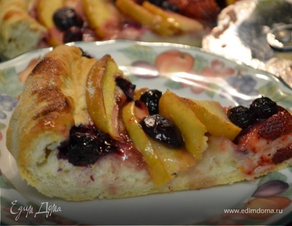 Фруктовая пицца ("Школьная ссобойка") Фруктовая пицца ("Школьная ссобойка")