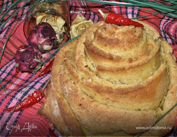 Хлеб "пикантная роза"
