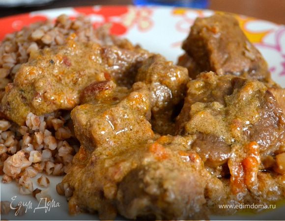 Томленая говядина с маскарпоне (SPEZZATINO AL MASCARPONE)