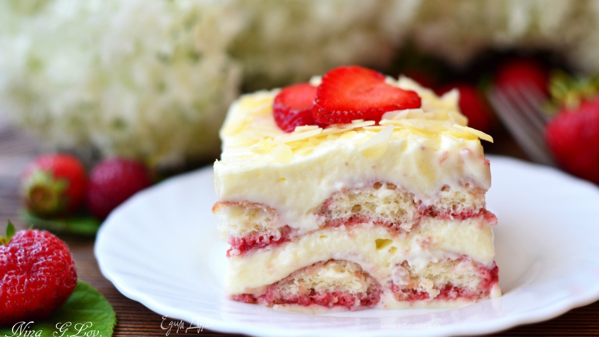 Тирамису клубничный