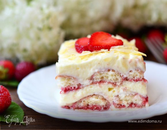 Тирамису клубничный