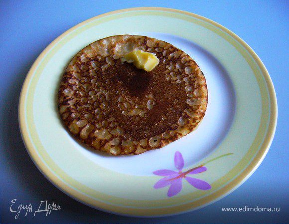 Быстрые блинчики без яиц Быстрые блинчики без яиц