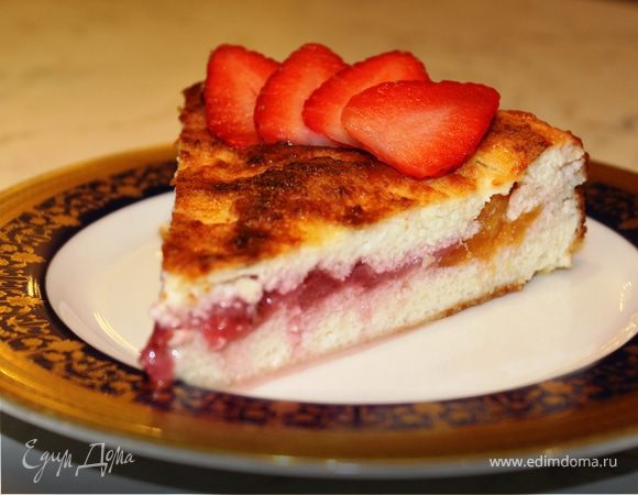 Творожно-фруктовая запеканка Творожно-фруктовая запеканка