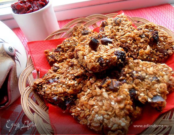 "Хрустяшки" из хлопьев 4-х зерновых для Сабины