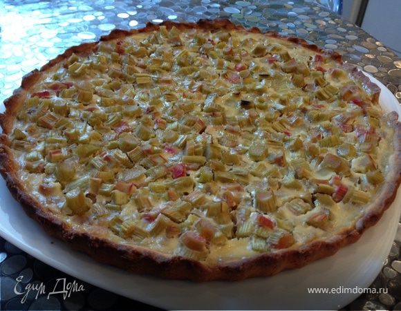 Прибалтийский пирог с ревенем