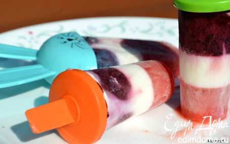 Рецепт Ягодное эскимо