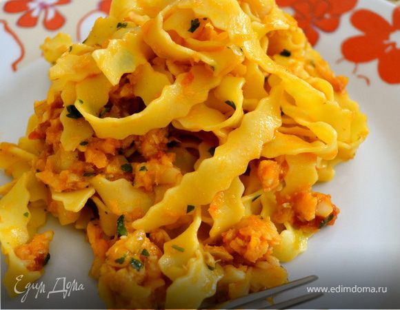 Паста с рыбным соусом Паста с рыбным соусом