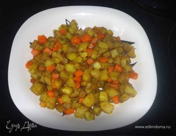 Картошка по-индийски ("Новый урожай")