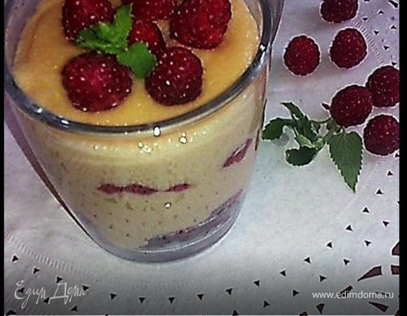 МАННАЯ КАША НА ПРЯЖЕНОМ (ТОПЛЕНОМ) МОЛОКЕ С МАЛИНКОЙ МАННАЯ КАША НА ПРЯЖЕНОМ (ТОПЛЕНОМ) МОЛОКЕ С МАЛИНКОЙ