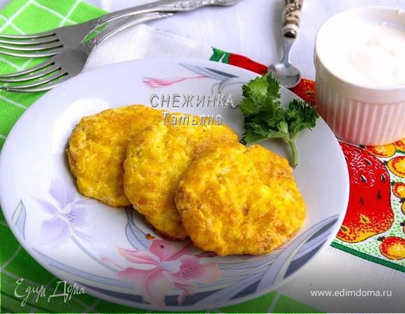 Запеченные нежные сырники из творога и риса Запеченные нежные сырники из творога и риса