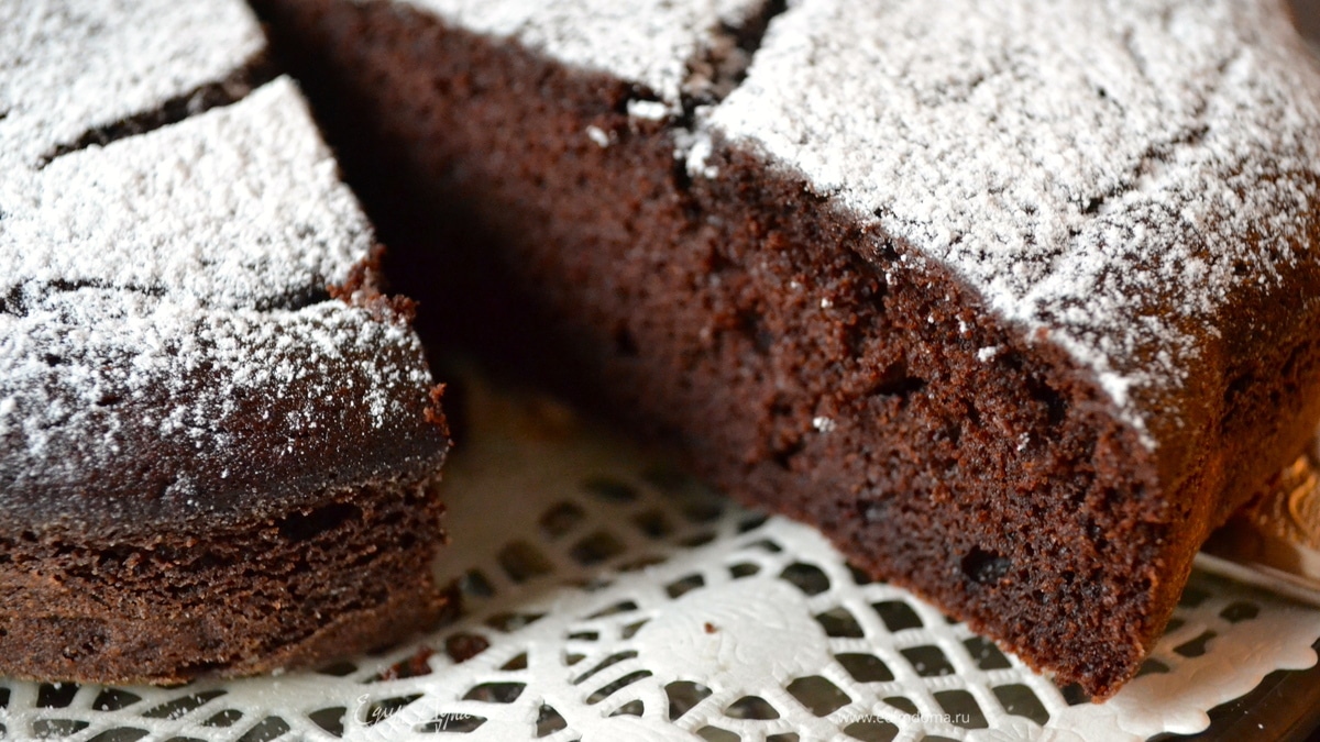 Шоколадный пирог на рикотте (для Elen@Lat) (Torta Cioccolato e Ricotta)