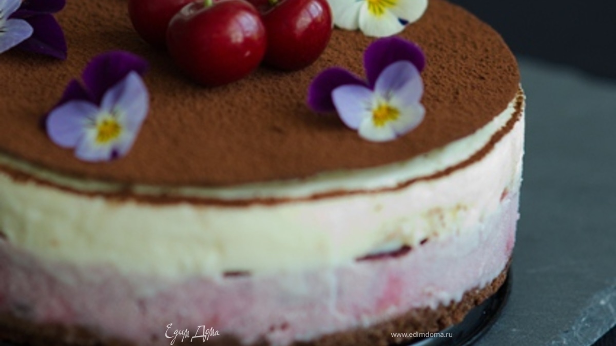 Торт-Мороженое "Черный Лес"