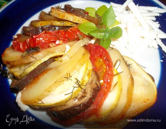 Рататуй с молодым картофелем