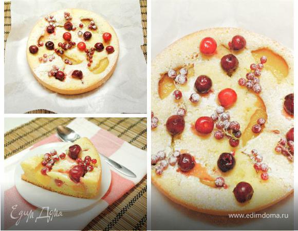 Шарлотка с ягодами Шарлотка с ягодами