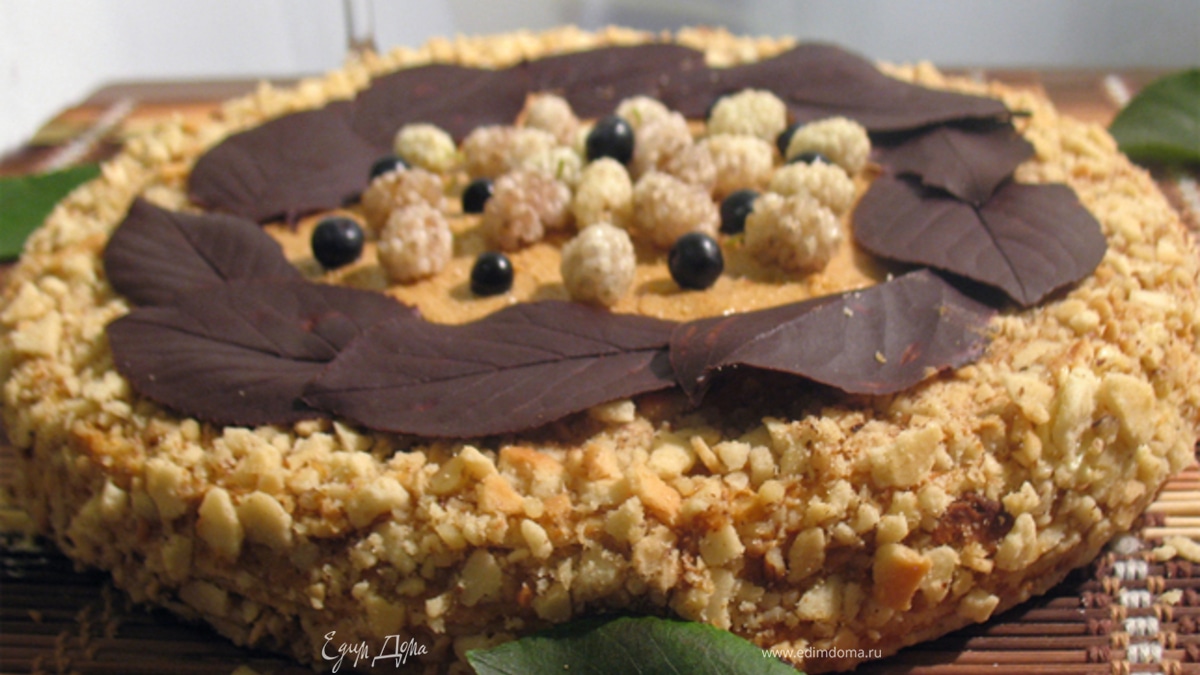 Медовик под яблочно-карамельной вуалью для Виктории (Торюшки)