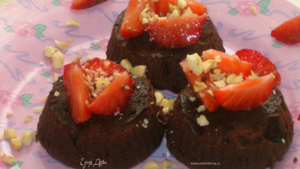 Шоколадный кекс-о-крем "Нежность шоколада"