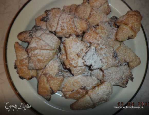 РОГАЛИКИ ИЗ ТВОРОЖНОГО ТЕСТА РОГАЛИКИ ИЗ ТВОРОЖНОГО ТЕСТА