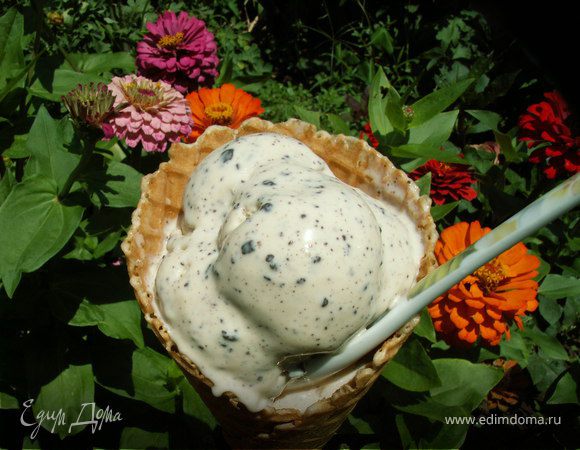 страччателла с двумя видами шоколада