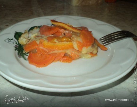 Рыбка с апельсинами Рыбка с апельсинами