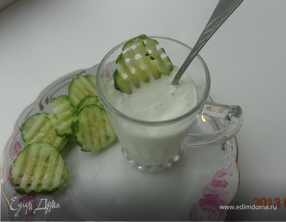 Огуречное мороженое