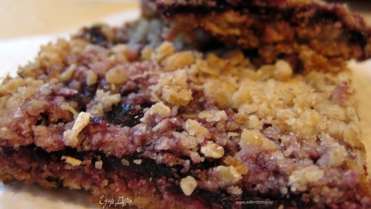 Черничное печенье