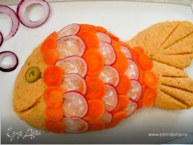 Салат-закуска "Золотая рыбка" (PESCE FINTO)