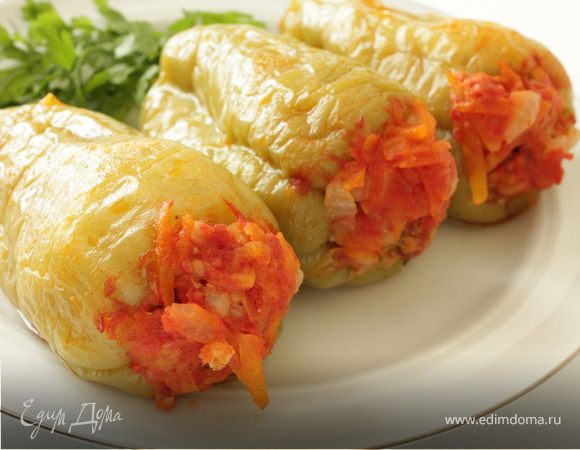 Фаршированный перец с булгуром Фаршированный перец с булгуром