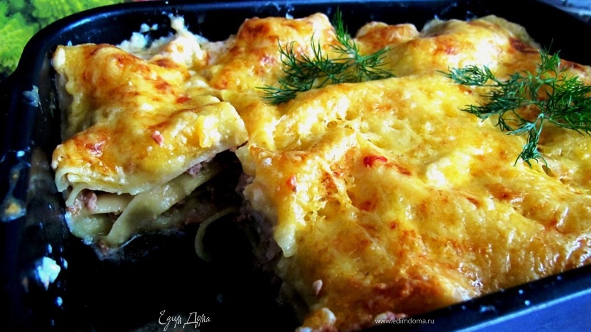 Лазанья мясная классическая "Просто, вкусно и быстро"