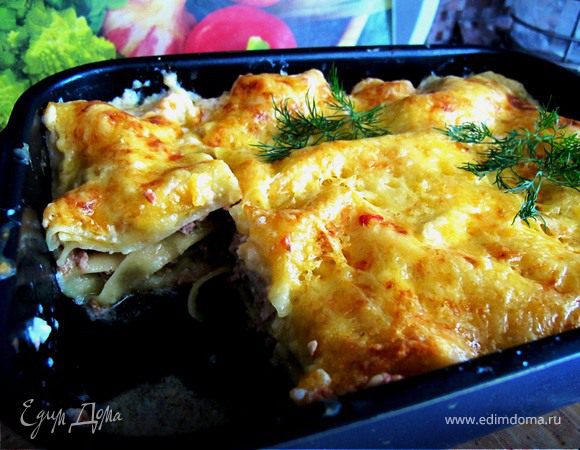 Лазанья мясная классическая "Просто, вкусно и быстро" Лазанья мясная классическая "Просто, вкусно и быстро"