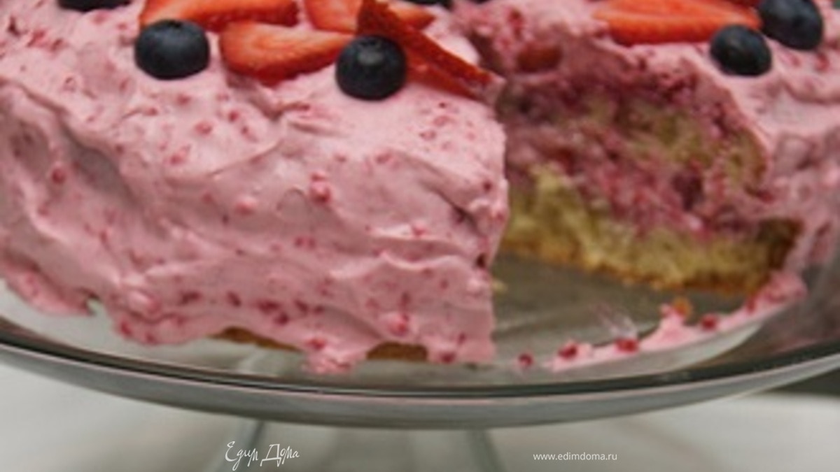 Летний Торт с Ягодами