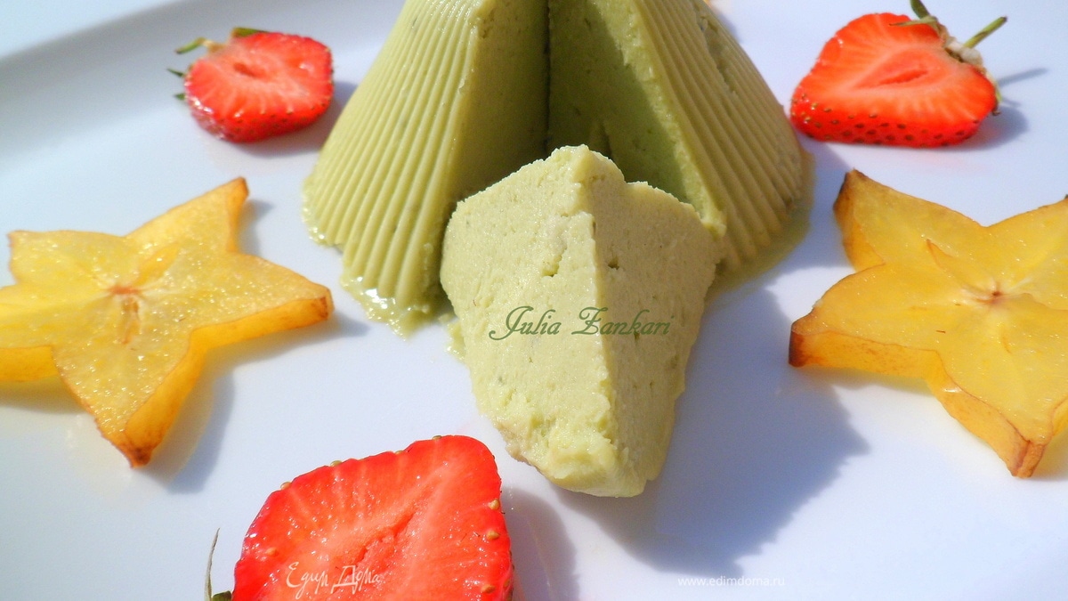 Мороженое из авокадо