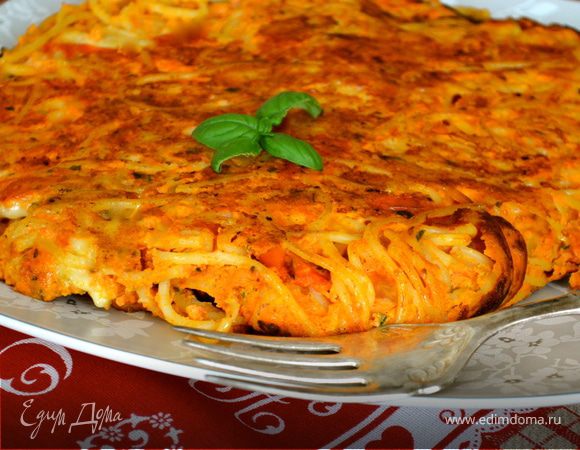 Фриттата из спагетти Фриттата из спагетти