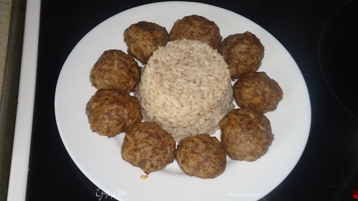 Тефтели с рисом 