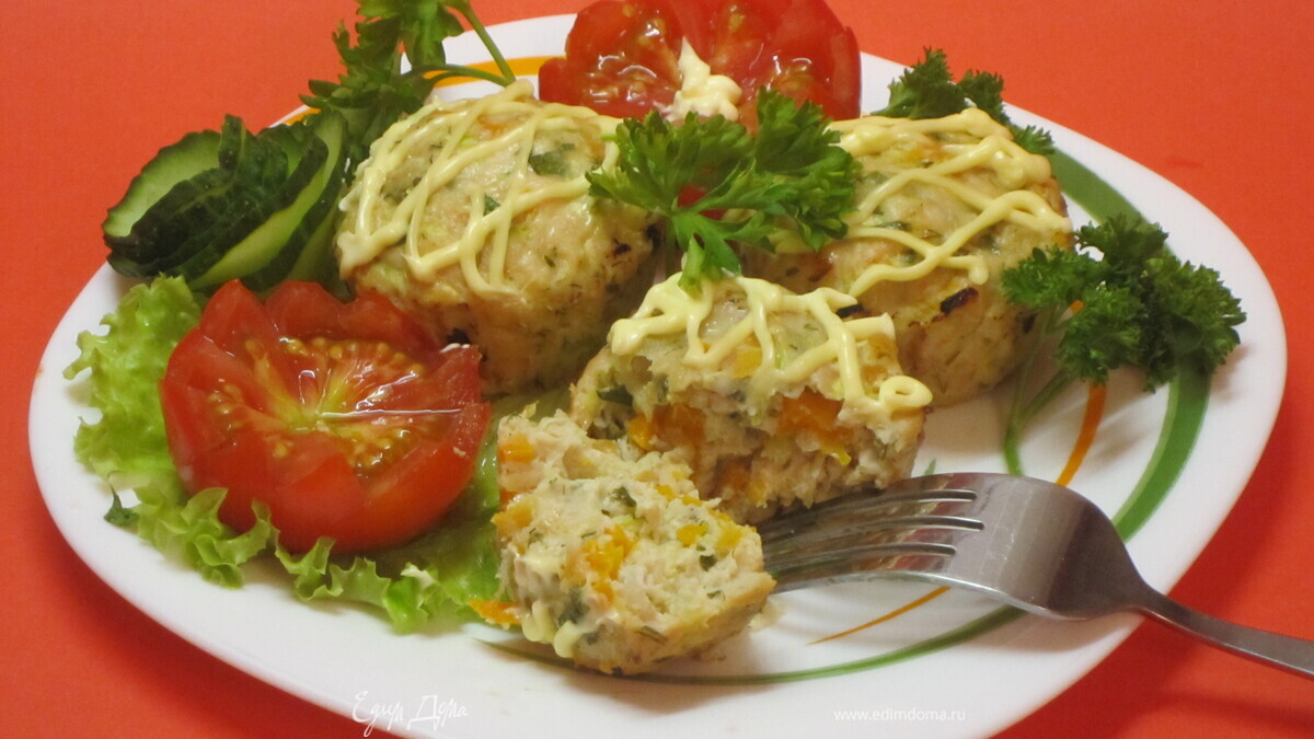 Мясные маффины