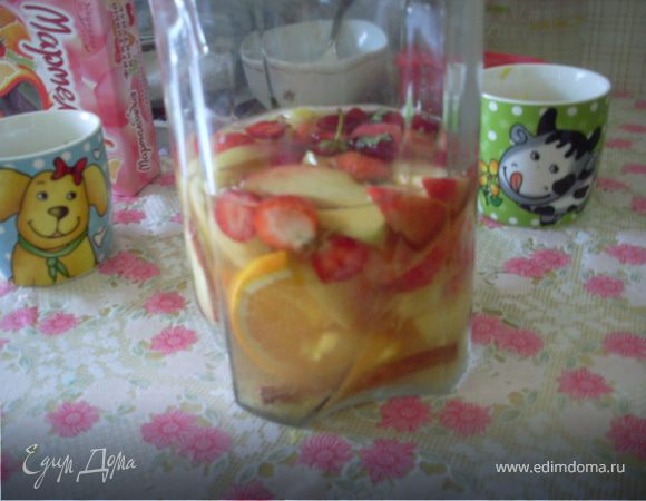 компот для взрослых (клубничная сангрия из белого вина) - "Прохладительные напитки" компот для взрослых (клубничная сангрия из белого вина) - "Прохладительные напитки"