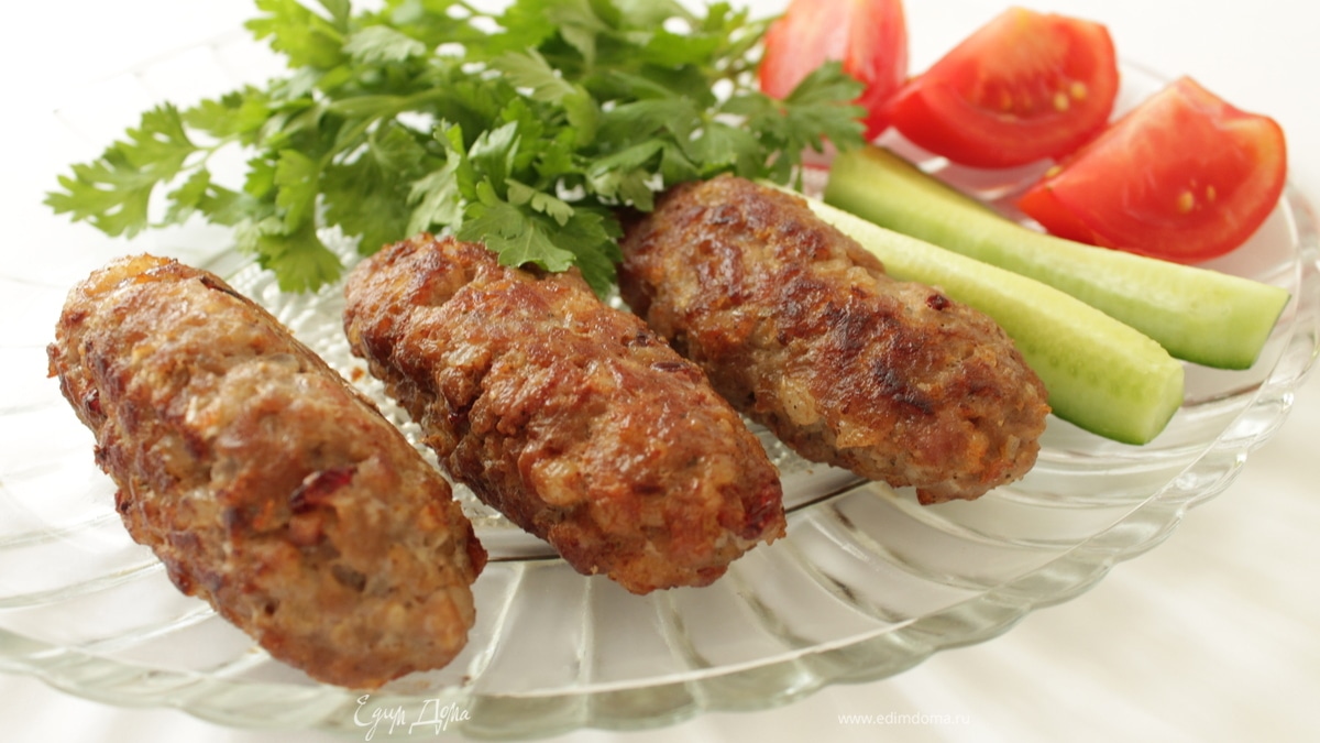 Рубленый кебаб из говядины