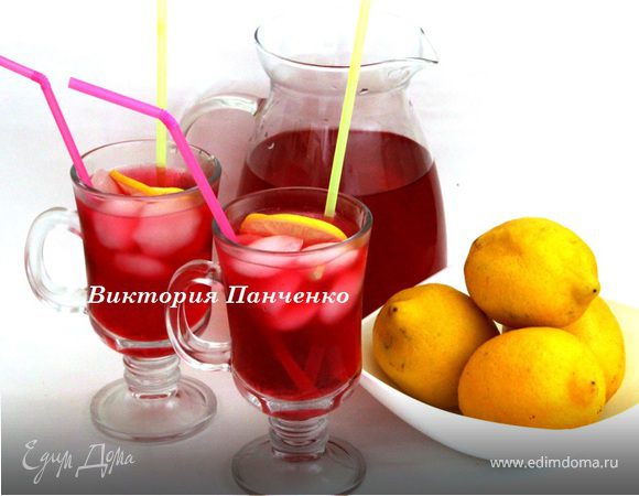 Клюквено-лимонный напиток ("Прохладительные напитки") Клюквено-лимонный напиток ("Прохладительные напитки")