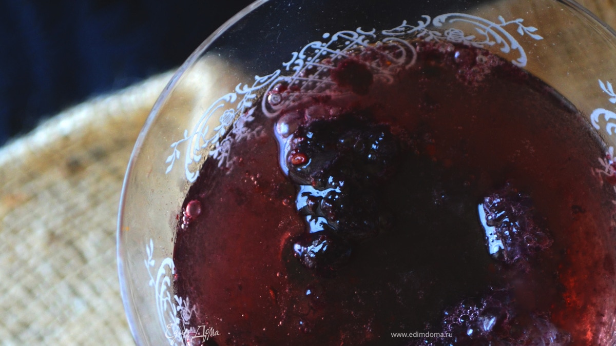 Освежающий черничный коктейль («ПРОХЛАДИТЕЛЬНЫЕ НАПИТКИ»)