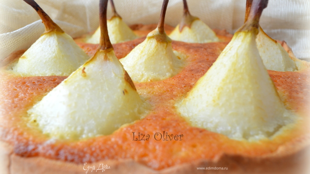 Пирог "Волшебный грушевый сад"